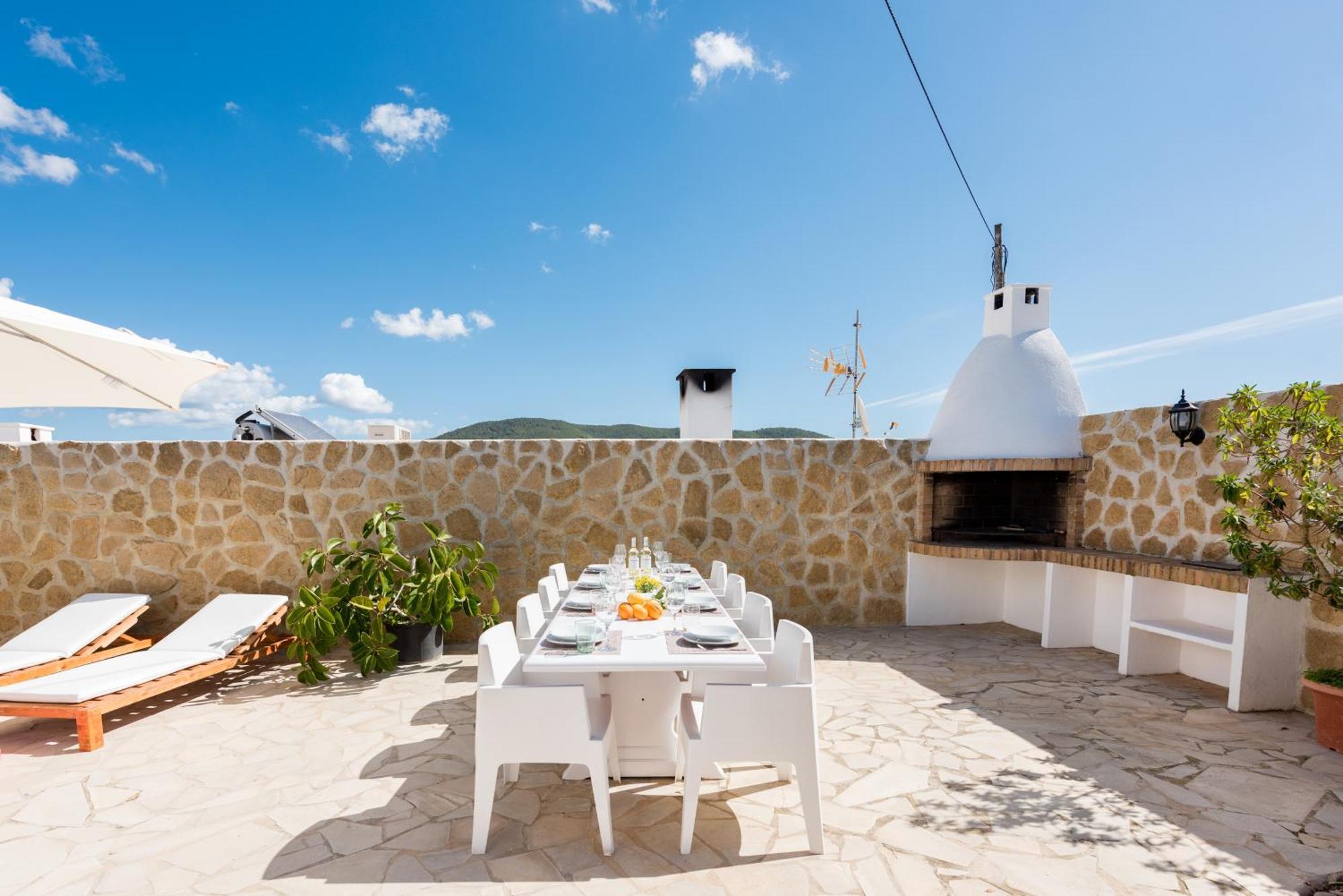 Authentieke Finca, Nabij Het Strand En Restaurants Villa Santa Eularia des Riu Exteriör bild